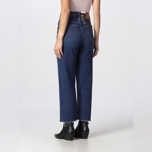 Levis Ribcage Straight Ankle Women's Jeans - Noe Down